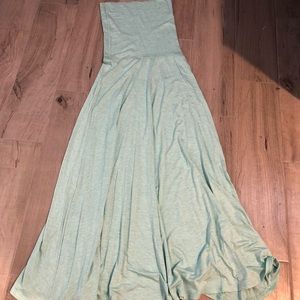 Baby blue maxi skirt
